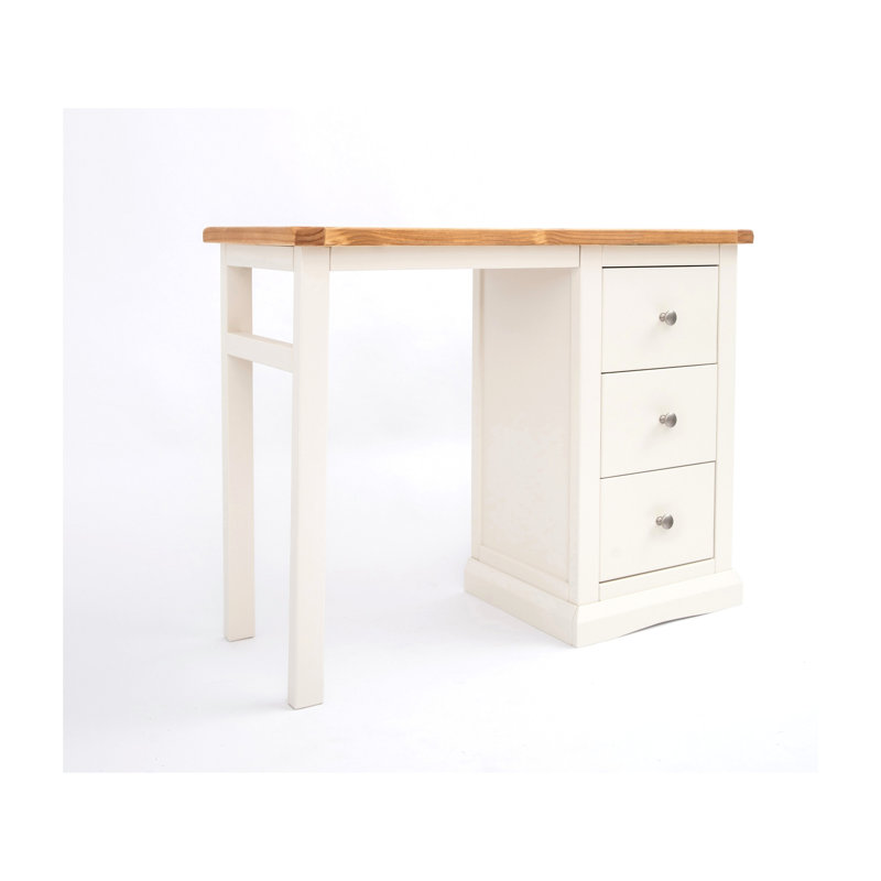 Dressing Table, Off White, Silver