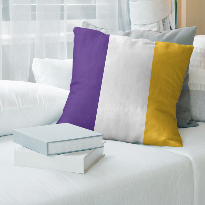 Coussin décoratif , Blanc, 20 po x 20 po, Simili suède