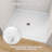 38"Wx38"D ADA Handicapped Acrylic Barrier Free Shower Base Square Glossy White With Center Drain