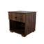 Très grand lit tapissier avec 2 tables de chevet de couleur pierre, grand, 100%, l 43,57 po Hauteur du produit, tables de chevet noyer, colorées, profondeur 89,17
