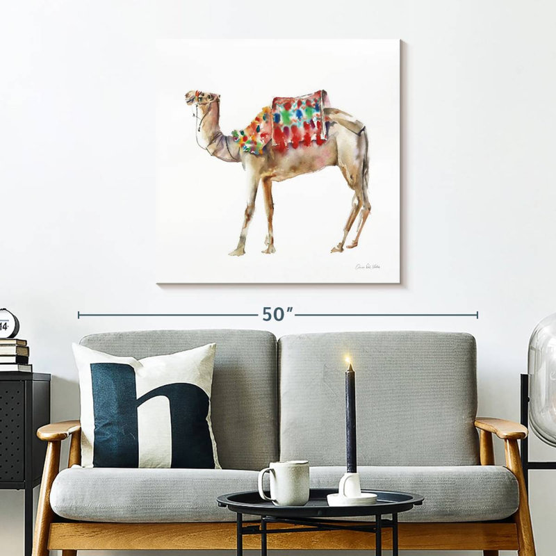Brampt Desert Camel II, 30" H x 30" W