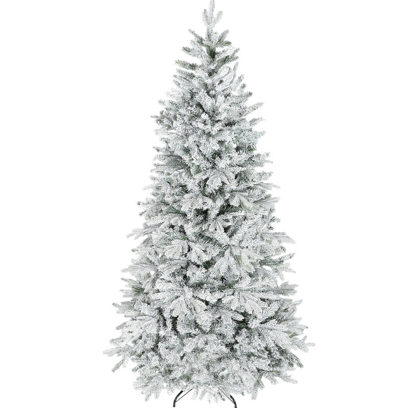 Arbre de Noël artificiel givré 7,5 pi