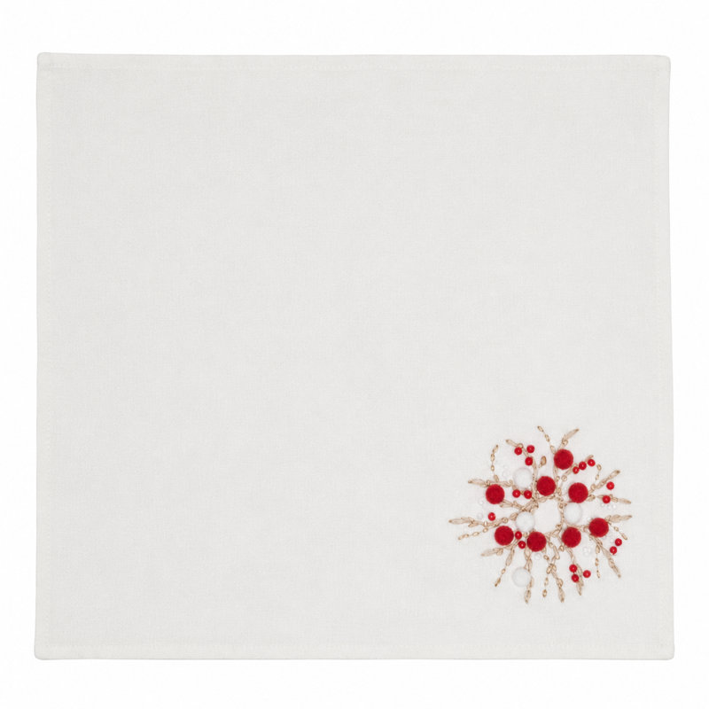 Liebwin Embroidered Square Napkin