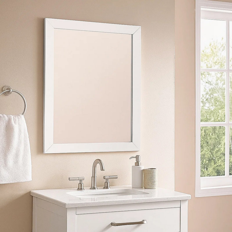 Miroir en bois