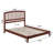 Teja Richmond Low Profile Solid Wood Platform Bed-126345729-126345735