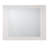 Stylish And Functional White High Gloss Finish Mirror For Interior Decoration