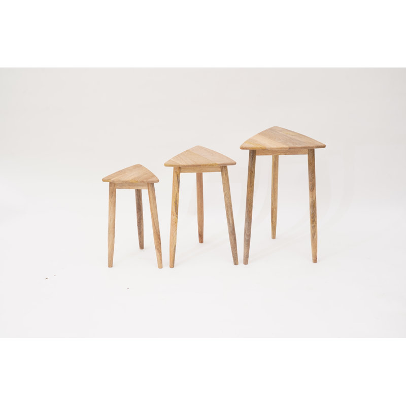 Solid Wood End Table
