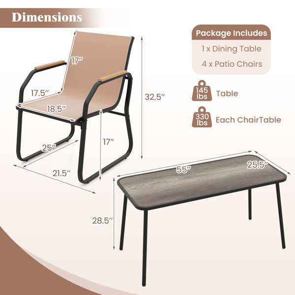 Dimensions du produit