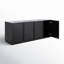 Bronwyn 4 Door Wood Media Stand-1274684936