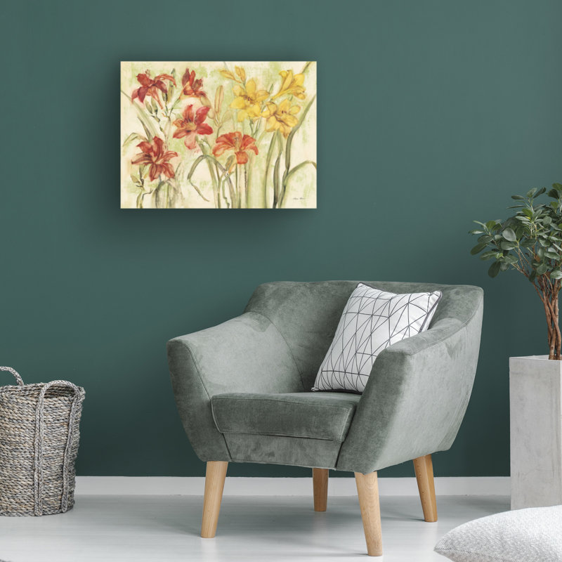 Art sur toile, "Cheri blum", H 14 po x l 19 po