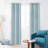 Spurgh Sliver Wave Foil Print Blackout Thermal Grommet Curtain Panels (Set of 2)-792607111-792607162