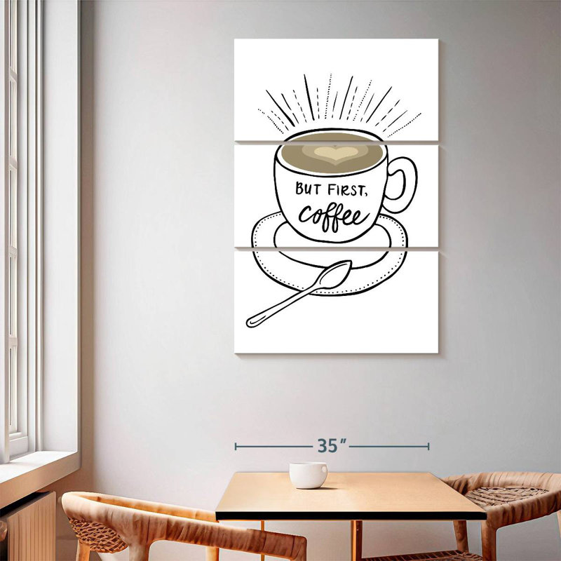 Tergel Coffee First, 65" H x 42" W