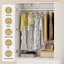 Armoire-penderie en bois avec 3 tiroirs
