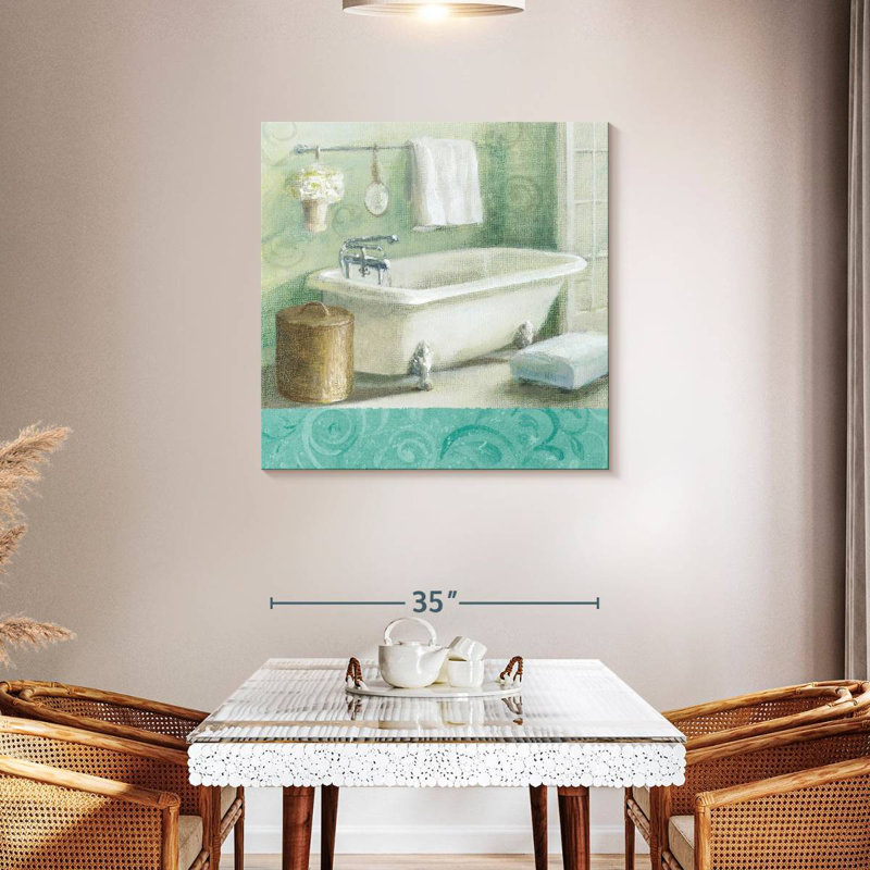 Refresh Bath Border I, 36" H x 36" W