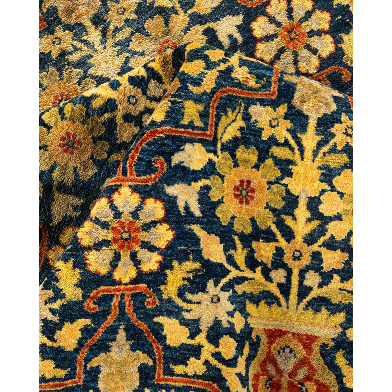 Classic One-of-a-Kind 6' 1" X 9' 1" Hand Knotted Area Rug