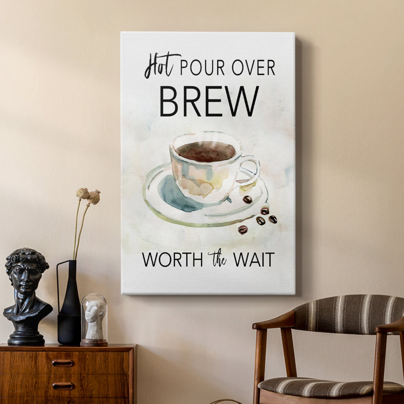 Hot Pour Over Brew - galerie sur mesure, H 12 po x l 8 po