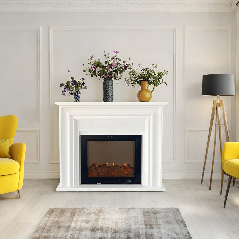 Foyer électrique 51,18 po, H 43,31 po x l 51,18 po x P 11,81 po
