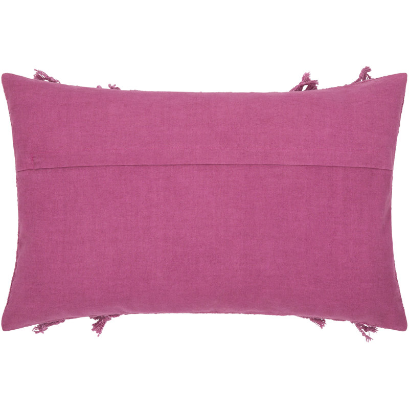 Kids Unisex Cotton Tassel Throw Pillow Cover