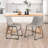 Davey Faux Leather Upholstered Side Chair-1685755189