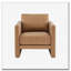 Fauteuil d'appoint en similicuir-606875186
