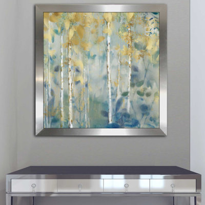 «Gilded Forest II», reproduction de peinture acrylique