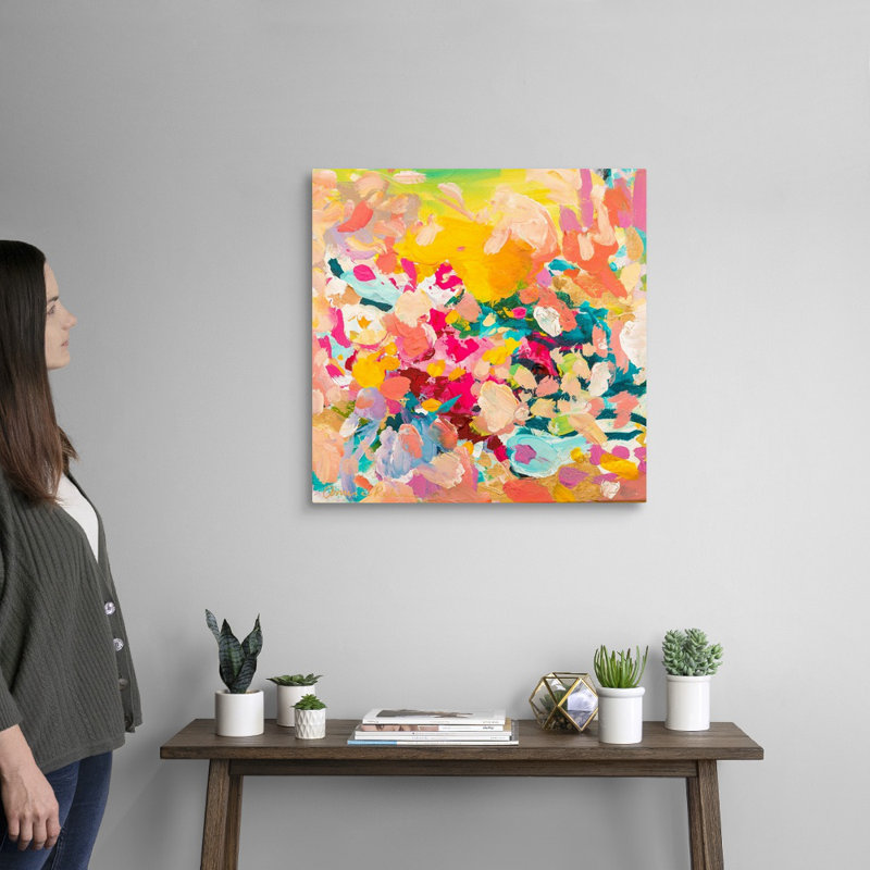 «Hopeless Romantic» par Amira Rahim, reproduction sur toile, Toile tendue, H 24 po x l 24 po, Sans cadre