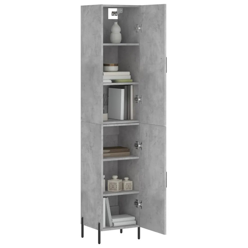Morrel 34.5cm Sideboard, Concrete Grey