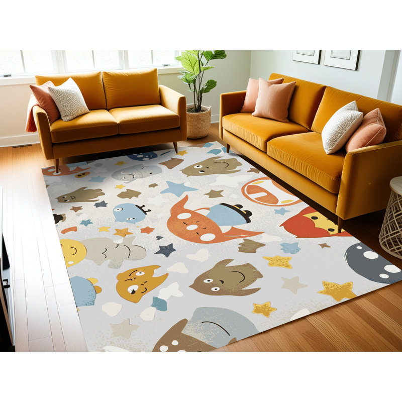 Tapis Harriet Bee, Tapis de couloir 2 pi x 4 pi