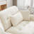 Over Size Modern Upholstered Sofa With Ottoman-868751841