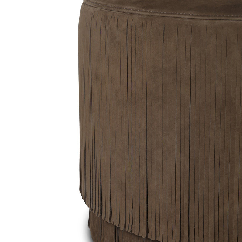 Rooney Ottoman, Nubuck Cigar