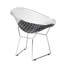 Chaise d'appoint rembourrée en maille Drews-517208789-531494533