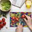 Multicolore planche à découper Ambesonne