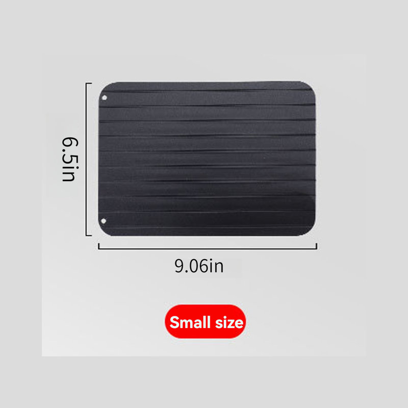 Fast Thawing Plate Suitable For Frozen Food Natural Thawing, 0.08" H x 9.06" W