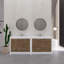 Ensemble de meuble-lavabo double 84 po 84 po-1364027157