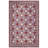 Hand Tufted Wool/Cotton Oriental Rug in Red/Pink-1607903429