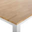 Tattnall Rubberwood Rectangular Wood Top Dining Table