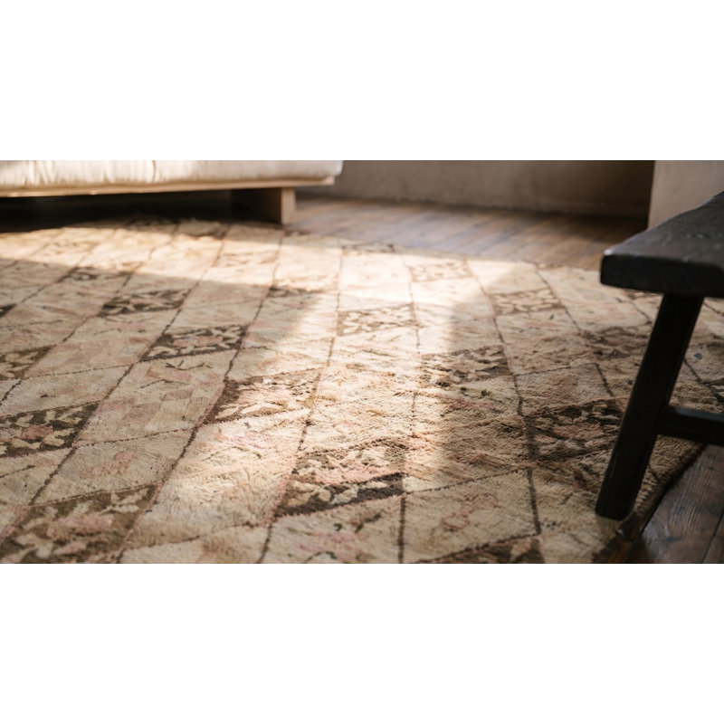 Antique American Hooked Usa Allover Rug