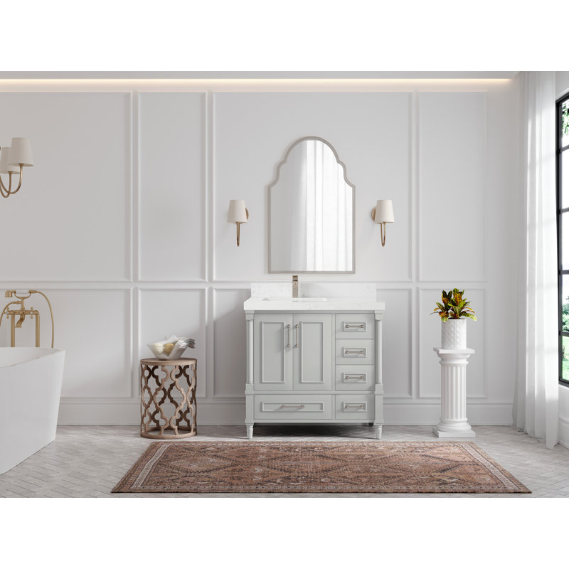 Aberdeen 36'' Single Bathroom Vanity with Top, Empira