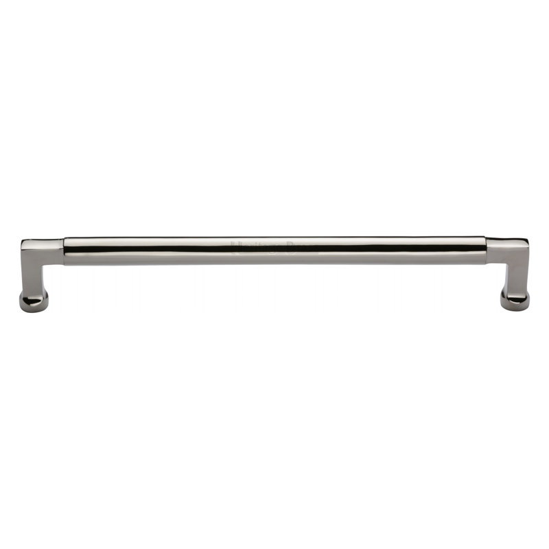 Heritage Brass Heritage Cabinet Pull Bauhaus Design, 32cm H x 1.6cm W x 4cm D, Polished Nickel