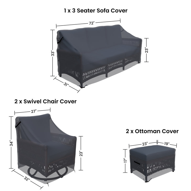 Couvertures de mobilier d'extérieur Ashjian