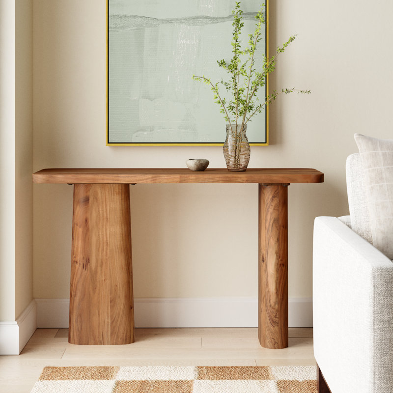 Prudence 49'' Solid Wood Console Table, Natural