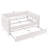 Mid-Century Upholstered Daybed With Pull-Out Trundle - Button-Tufted Sofa Bed For Living Room & Guest Space-1055819637-1055819639