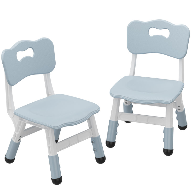 Kids Chair, 3 Level Height Adjustable Kid Chair, Plastic Toddler Chairs for Children Boys Girls Age 2-6, Suitable for Home Family Classroom Nursery Indoor Use