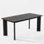 Ensemble de table de salle à manger 67 po avec 4 chaises rembourrées-132042841-132432503-132042842