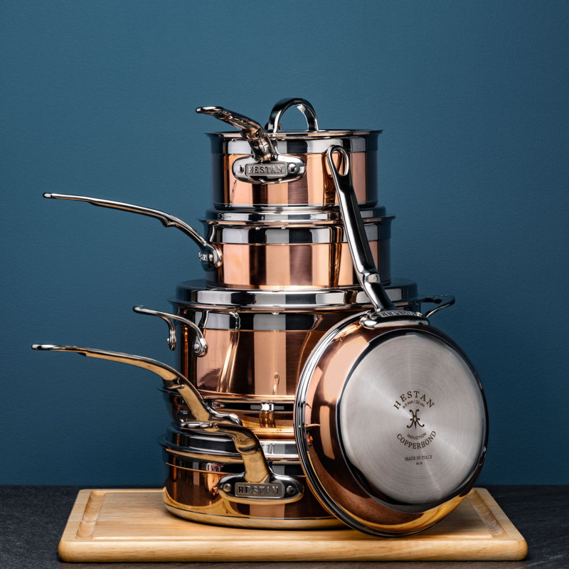 Hestan CopperBond 10 Piece Cookware Set