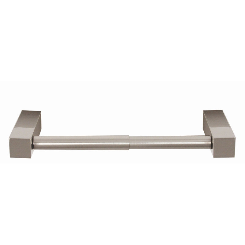 SPA 2 Wall Mounted Toilet Paper Holder, Satin Nickel