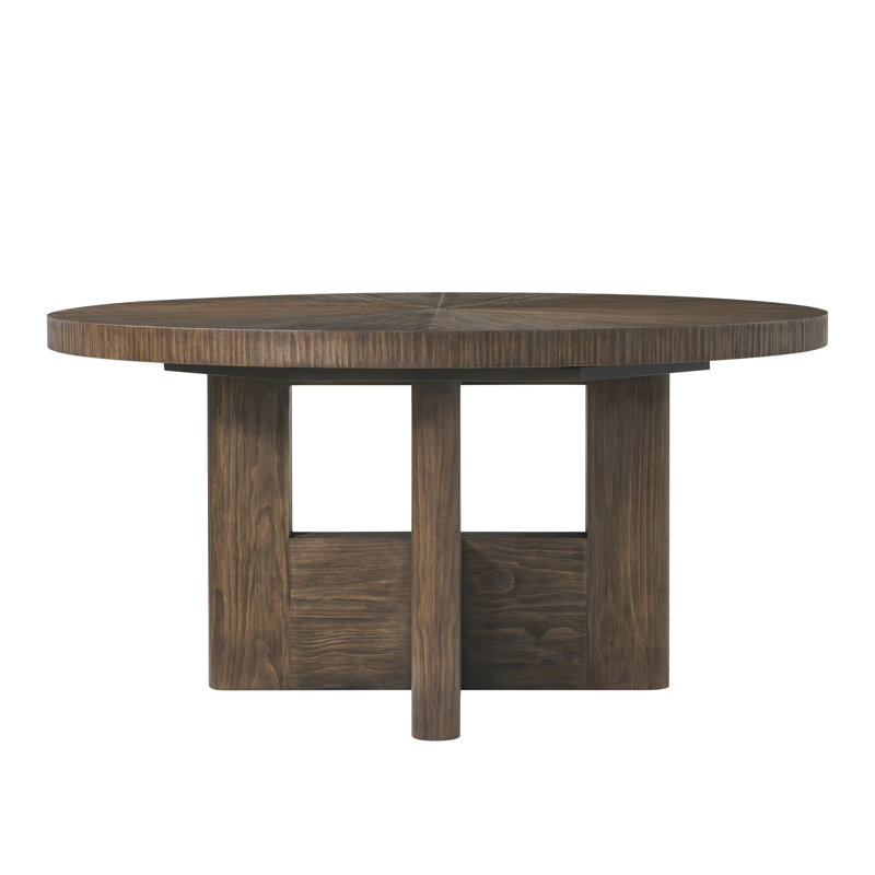 Urbane Round Extension Dining Table, Campfire