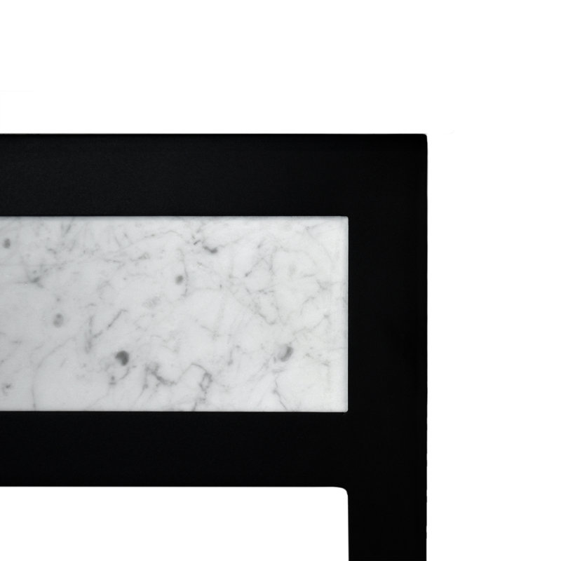 Cuzco 36" Single Bathroom Vanity Base Only, Carrera Marble
