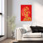 Pop Art Marilyn Butterflies, abstrait, audacieux, portrait de papillon classique, art mural-129970728