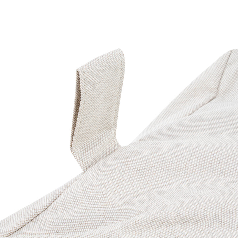 Aira Outdoor Bean Bag Lounge Chair, Beige